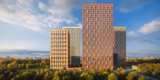 Общий вид на ЖК “Ютаново”