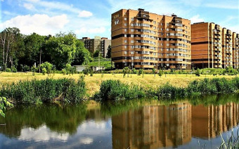 ЖК Майданово Парк с видом на реку