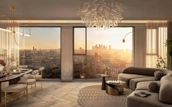 Вид из окон "THE LOT by Akvilon"