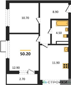 Планировка квартиры, ID 253393
