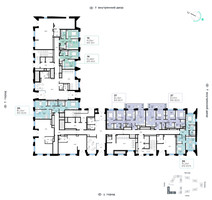 Планировка однокомнатной(квартира) площадью 47.93 квадратных метров в “СберСити в Рублево-Архангельском”