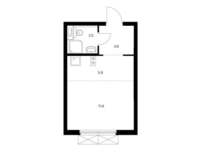 Планировка квартиры, ID 206389