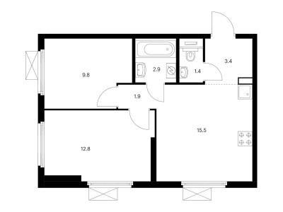 Планировка квартиры, ID 174593