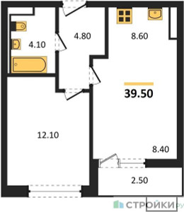 Планировка квартиры, ID 292028