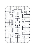 Планировка студии(квартира) площадью 39.4 квадратных метров в “ЖК 1-й Нагатинский (Первый Нагатинский)”