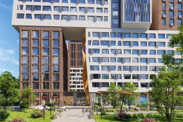 Планировка однокомнатной(квартира) площадью 53.5 квадратных метров в ЖК “ЖК Рихард”