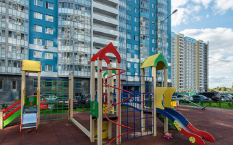детская площадка ЖК Лобня Сити