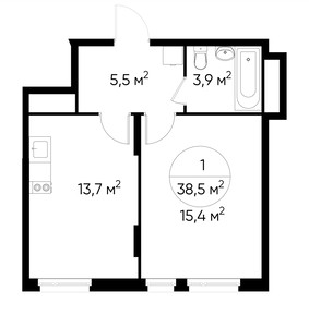 Планировка квартиры, ID 471712