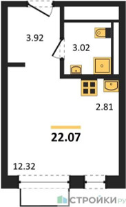 Планировка квартиры, ID 240438