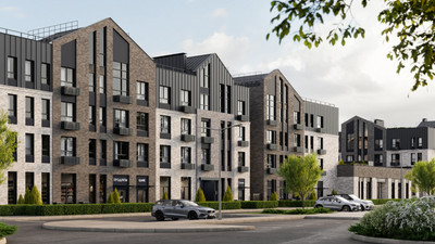 Планировка однокомнатной(квартира) площадью 35 квадратных метров в ЖК “ЖК Дубровицы клаб”