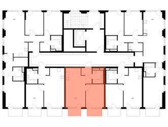 Планировка однокомнатной(квартира) площадью 37.2 квадратных метров в ЖК “ЖК 2-й Иртышский”