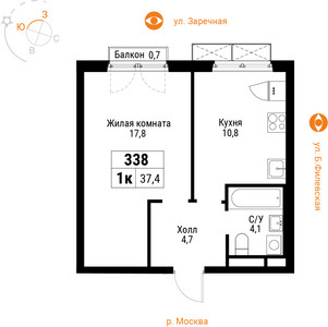 Планировка квартиры, ID 190409
