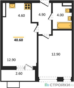 Планировка квартиры, ID 310931