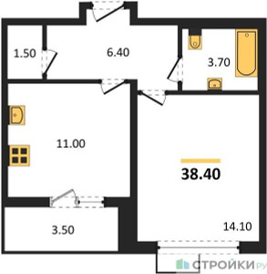 Планировка квартиры, ID 247907