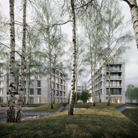 Двор в ЖК "FORIVER Residence"