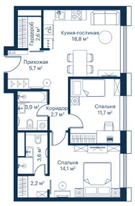 Планировка квартиры, ID 220667