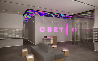 Лобби в ЖК "Свет"