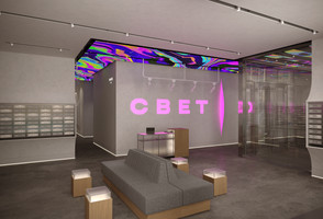 Лобби в ЖК "Свет"