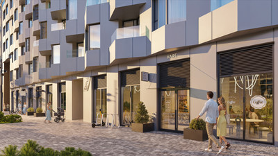 Планировка однокомнатной(квартира) площадью 44 квадратных метров в ЖК “Акценты”