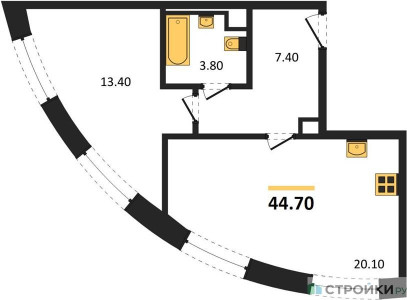 Планировка квартиры, ID 478011