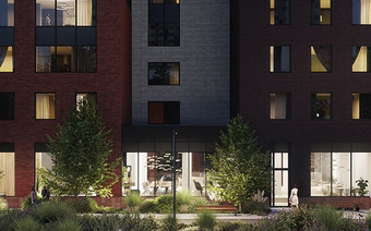 “Город Daily” в вечерне времяч