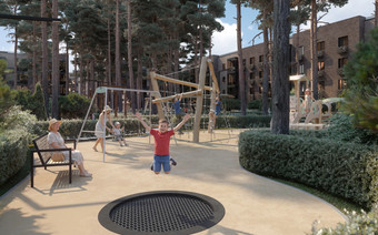 Детская площадка в "G3 Михалевич!"