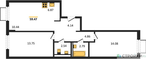 Планировка квартиры, ID 403504