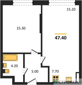 Планировка квартиры, ID 473836