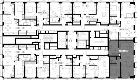 Планировка квартиры, ID 515510