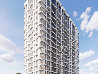 Планировка студии(квартира) площадью 22.58 квадратных метров в ЖК “ЖК Аметист”