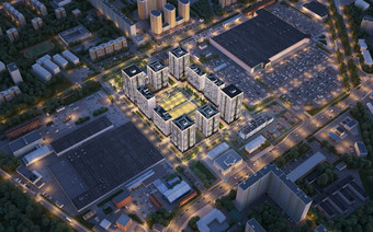 ЖК “Поколение первых” с высоты птичьего полета