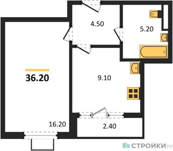 Планировка квартиры, ID 233606
