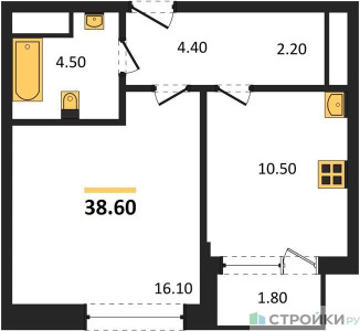 Планировка квартиры, ID 436649