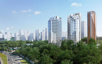 ЖК "ROTTERDAM" сбоку