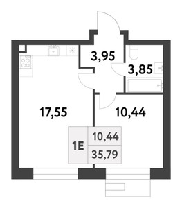 Планировка квартиры, ID 497255