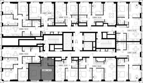 Планировка квартиры, ID 515357