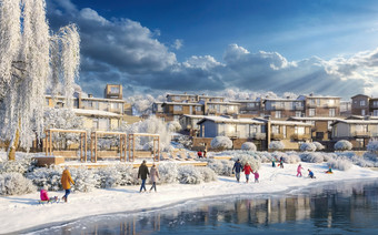 "Отрада на реке" в зимнее время