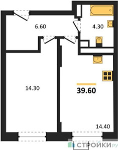 Планировка квартиры, ID 454877