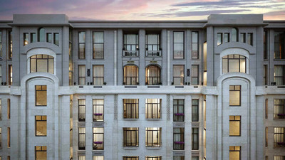 Планировка 4+ комнатной(квартира) площадью 175.1 квадратных метров в ЖК “ЖК Дом Франка”