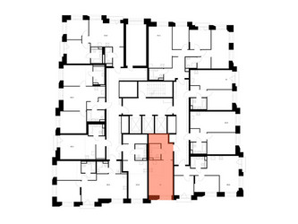 Планировка студии(квартира) площадью 31 квадратных метров в ЖК “ЖК Онежский вал”