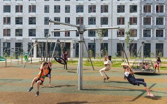 Площадка для детей в ЖК "Измайловский лес"