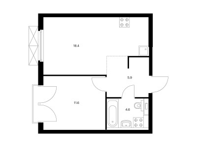 Планировка квартиры, ID 126847