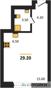 Планировка квартиры, ID 528871