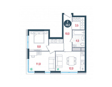 Планировка квартиры, ID 457630