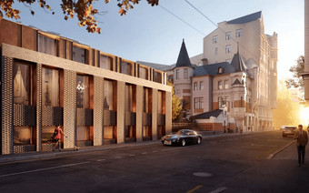 Вид на “LEVENSON” с улицы