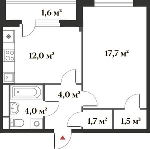 Планировка квартиры, ID 546268