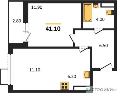 Планировка квартиры, ID 214608