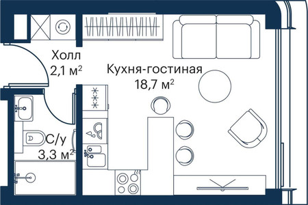 Планировка квартиры, ID 166301
