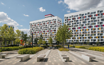 Зона для отдыха в ЖК "Green Park"