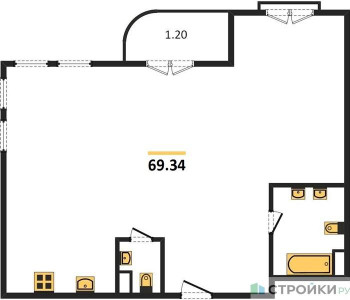 Планировка квартиры, ID 90978
